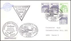 1984  Südamerikafahrt des Luftschiffes LZ 127 "Graf Zeppelin"