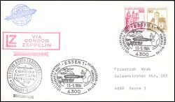 1984  Südamerikafahrt des Luftschiffes LZ 127 "Graf Zeppelin"