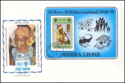 Sierra Leone 1979  Internationales Jahr des Kindes