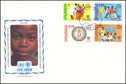Uganda 1979  Internationales Jahr des Kindes