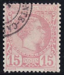 1885  Freimarken: Fürst Charles III.