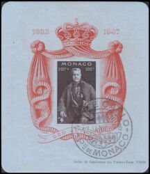 1947  Jahrestag der Thronbesteigung des Fürsten