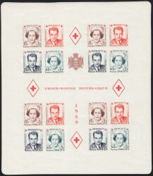 1949  Rotes Kreuz - Blockausgabe