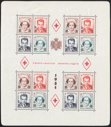 1951  Rotes Kreuz - Blockausgabe