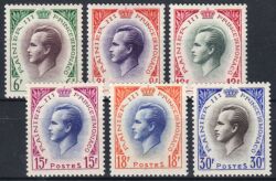 1955  Freimarken: Fürst Rainier III.