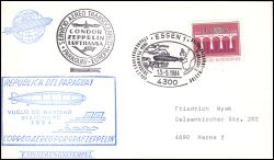 1984  Südamerikafahrt des Luftschiffes LZ 127 "Graf Zeppelin"