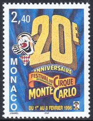 1996  20. Internationales Zirkusfestival von Monte Carlo