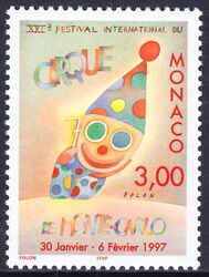 1996  21. Internationales Zirkusfestival von Monte Carlo