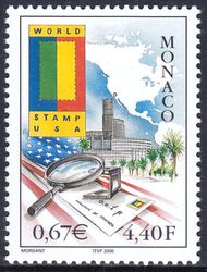 2000  Intern. Briefmarkenausstellung WORLD STAMP EXPO
