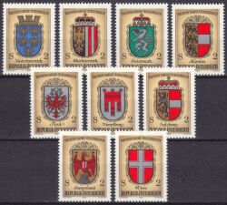 1976  1000 Jahre Österreich - Wappen der Bundesländer