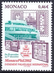2002  Intern. Briefmarkenausstellung MONACO-PHIL `02