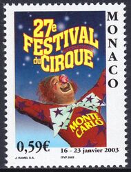 2003  27. Internationales Zirkusfestival von Monte Carlo