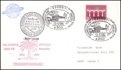 1984  Südamerikafahrt des Luftschiffes LZ 127 "Graf Zeppelin"