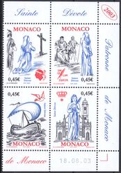 2003  Jahrestag der Ankunft der hl. Devote in Monaco