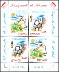 2004  75. Jahrestag der ersten Fußball-Weltmeisterschaft