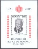 2005  Blockausgabe: Tod von Fürst Rainier III.