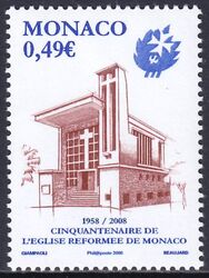 2008  50 Jahre Reformierte Kirche von Monaco