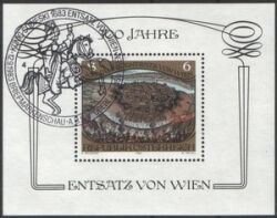 1983  Sieg über die Türken - Blockausgabe