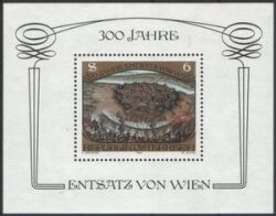 1983  Sieg über die Türken - Blockausgabe