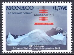 2015  Intern. Briefmarkenausstellung MONACOPHIL