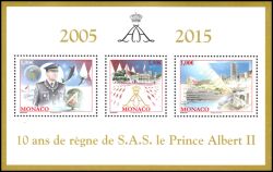 2015  10 Jahre Regentschaft von Fürst Albert II.