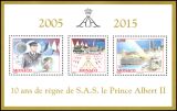 2015  10 Jahre Regentschaft von Fürst Albert II.