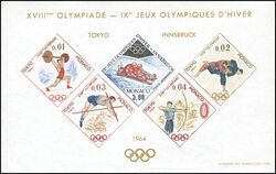 1964  Olympische Spiele in Tokio und Innsbruck