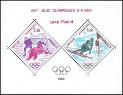 1980  Olympische Winterspiele in Moskau und Lake Placid