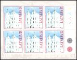 1999  Kirchen Lettlands - Markenheftchen