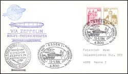 1984  Südamerikafahrt des Luftschiffes LZ 127 "Graf Zeppelin"