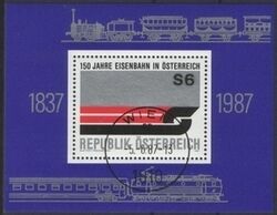 1987  150 Jahre Eisenbahn in Österreich
