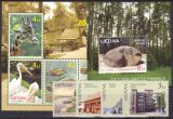 2011  Jahrgang mit Einzelmarken aus Block