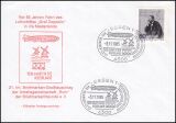 1985  Fahrt des Luftschiffs "Graf Zeppelin" in...
