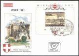 1981  Internationale Briefmarkenausstellung  "WIPA...