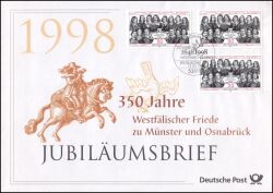 1998  Jubiläumsbrief  - 350 Jahre Westfälischer Friede
