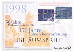 1998  Jubilumsbrief  - 50 Jahre Parlamentarischer Rat