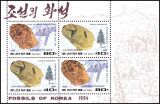 Korea-Nord 1994  Fossilien