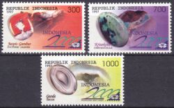 Indonesien 1997  Briefmarkenausstellung INDONESIA 2000: Edelsteine