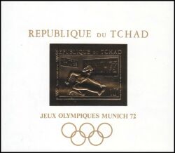 Tschad 1970  Olympische Sommerspiele in München