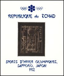 Tschad 1971  Olympische Winterspiele in Sapporo