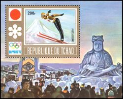Tschad 1972  Olympische Winterspiele in Sapporo