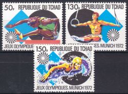 Tschad 1972  Olympische Sommerspiele in München