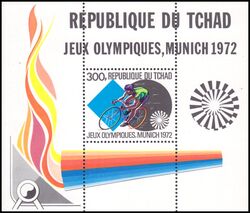 Tschad 1972  Olympische Sommerspiele in Mnchen