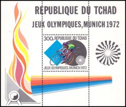 Tschad 1972  Olympische Sommerspiele in München