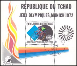 Tschad 1972  Olympische Sommerspiele in München