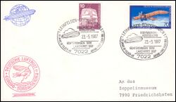 1987  Deutsche Luftpost Europa - Nordamerika