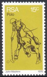 Südafrika 1976  100 Jahre Polospiel in Südafrika