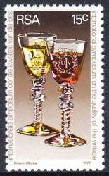 Südafrika 1977  Internationales Weinfachtreffen