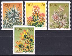 Sdafrika 1977  Freimarken: Bltenpflanzen