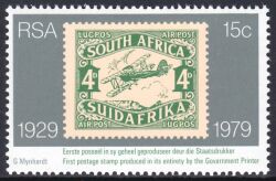 Sdafrika 1979  50. Jahrestag der herstellung von Briefmarken